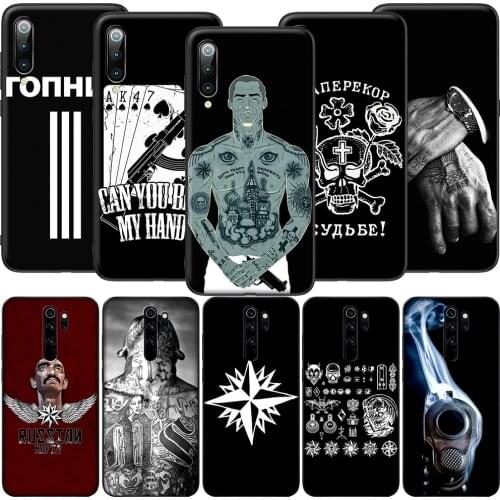 GX203 Russian Mafia Soft Silicone Case for Redmi Note 4X 5 5A Prime 6 6A 7 7A 8 8A 8T 9 9A 9C 9S Pro Lite