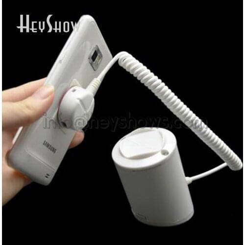 With Charging Function Mobile Smartphone Security Anti Theft Display Stand Cellphone Burglar Alarm System Holder For Retail Shop