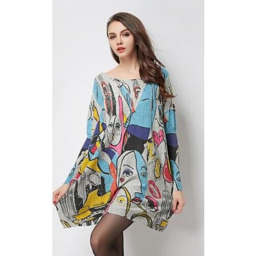 Модные вязаные платья SFFZ China At AliExpress