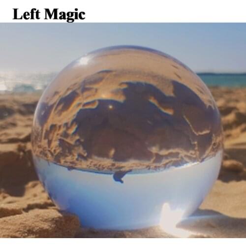 90 mm Contact Juggling Ball Magic Tricks Crystal Ultra Clear 100% Acrylic Ball Manipulation Juggling balls for party stage