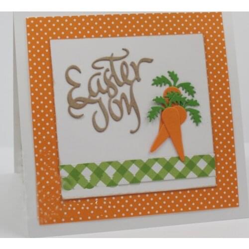 Word Easter Joy Metal Cutting Dies Stencils DIY Scrapbooking Album Paper Cards Craft Decoration Embossing Word Dies