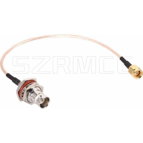 SMA Male Plug to BNC Female Jack RG316 50ohm RF Coaxial Pigtail Antenna Cable