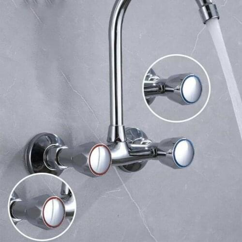 Cover Kitchen Replacement Accessories Faucet Handle Tap Head Faucet Hot & Cold