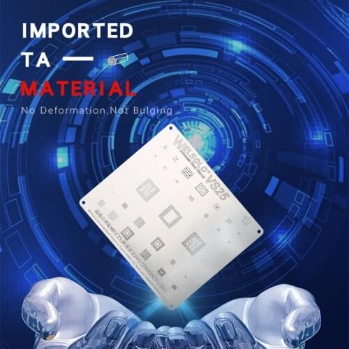 MECHANIC BGA VS Series Steel Mesh EMMC WIFI IC For Vivo Oppo Huawei Xiaomi Universal Tin Planting Template Repair Tools