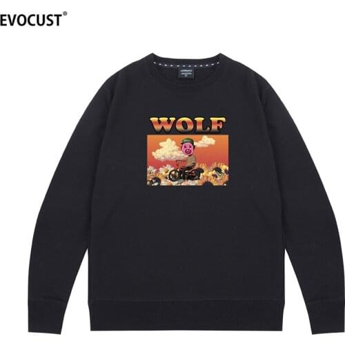 Golf Wang wolf Tyler The Creator hip hop Cherry Bomb Skate Ocean OFWGKTA Sweatshirts Hoodies men women unisex Combed Cotton