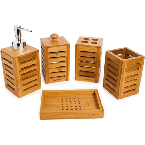 Turkish Bamboo Bathroom Products