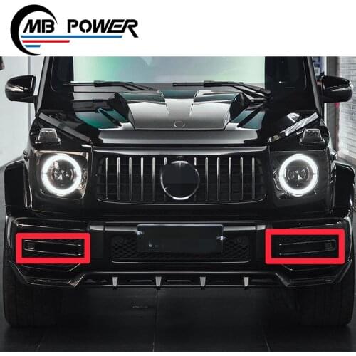 W464 carbon fiber exterior accessories W464 G63 G500 G350D carbon fiber front bumper sensor covers