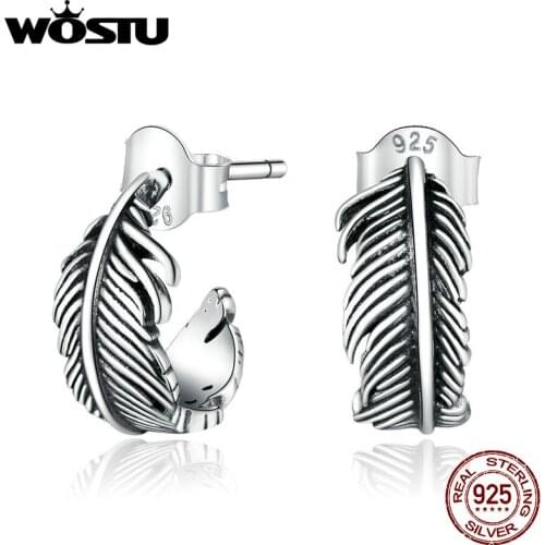 WOSTU Silver Earrings