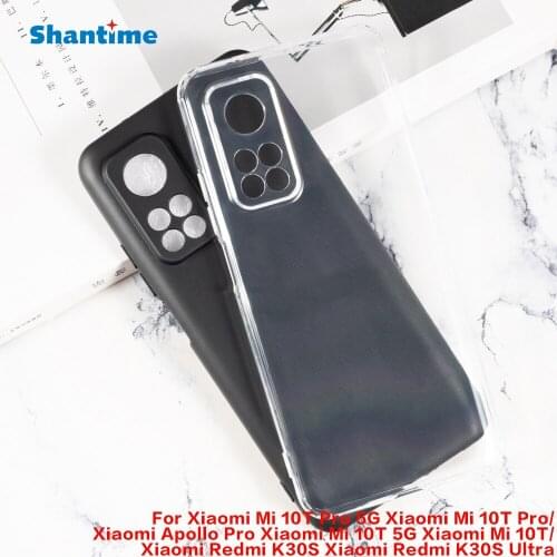 For Xiaomi Mi 10T Pro 5G Mi 10T 5G Pudding Silicone Phone Protective Back Shell For Xiaomi Apollo Pro Redmi K30S Ultra Soft Case