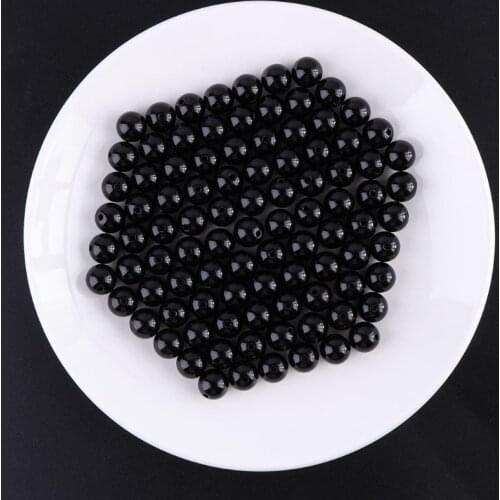 100pcs 3-12mm Black Safety Doll Eyes Sewing Beads For DIY Bear Stuffed Toys Scrapbooking Crafts