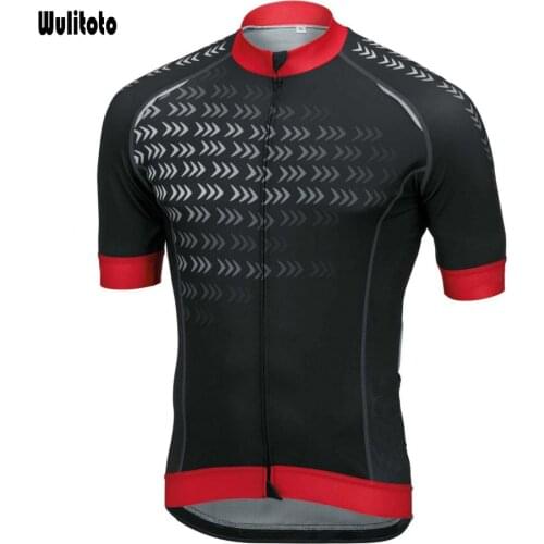 2021 Cycling Jersey Men WULITOTO Bicycle Short Sleeve MTB Jersey Sport Cycling Jersey for Men