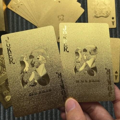 54Pcs/Set Waterproof US Dollar Pattern Poker Table Game Playing Card Collection