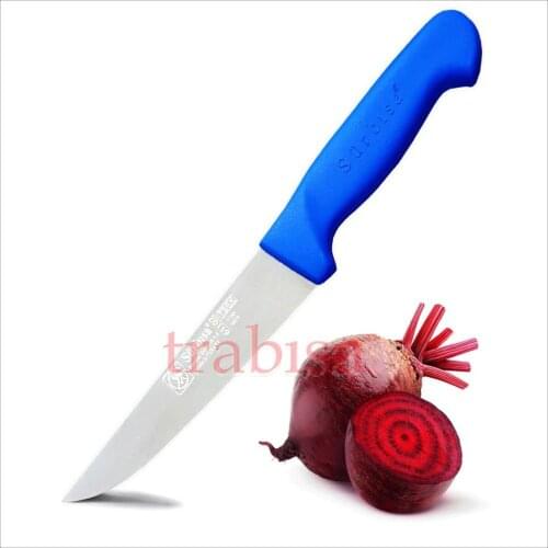 Surbisa 61102 High Quality Stainless Steel Chef Kitchen Vegetable Fruit Paring Sausage Slicer Knife Made in Turkey