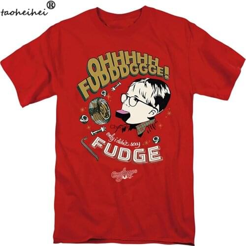 A Christmas Story Oh Fudge Unisex Adult T Shirt for Men and Woman