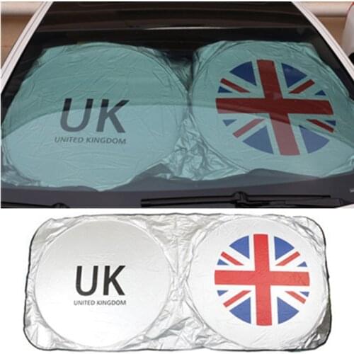 Car Accessories Windshield Sunshades Stickers For MINI Cooper JCW One S Countryman Clubman F55 F56 F60 R60 R56 R55 Car styling