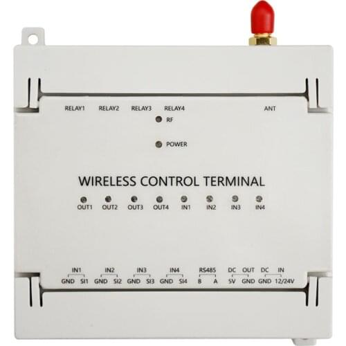 4 relay lora wireless remote controller 4input 4 output intelligent switch on/off XZ-DC01-RCA