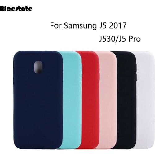 For Samsung Galaxy J5 2017 J530 Soft Case Cover Silicone Back Cover Phone Case For Samsung J5 2017 SM-J530F J530 EU Version