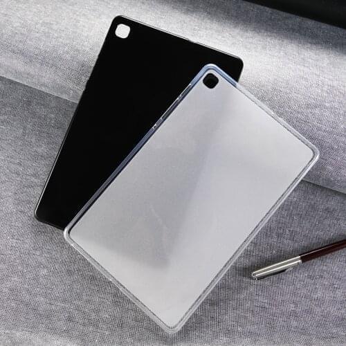 Soft TPU Black White Protective Case For Samsung Galaxy Tab A7 10.4inch SM-T500/T505 Silicone Anti-scratch Anti-slip Tablet Case