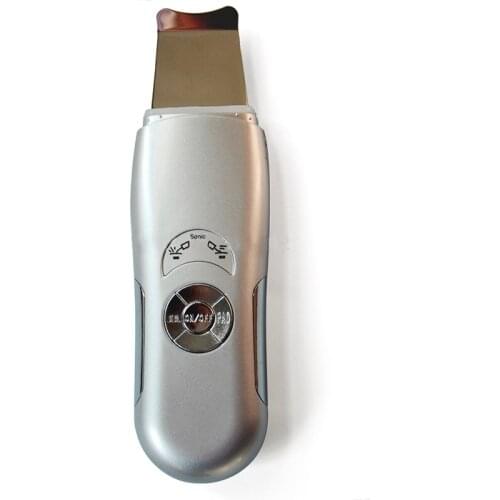 Wholesale! Electric ultrasonic face exfoliator machine skin pore cleaner blackhead removal device dead skin peeling remover