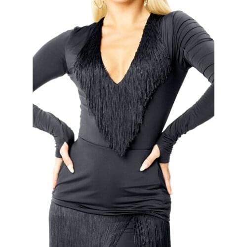 3 colors Latin dance dresses for sale for Latino a costume for the dance costume salsa Latino dress fringe tango top skirt