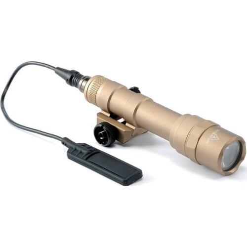 Tactical 400 lumens M600B LED Scout Light M600 Weapon Light with Integrated 20mm Weaver Rail