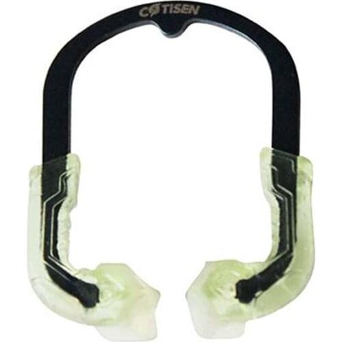 1Pis Dental U Shaped Alloy Matrix Ring Plastic Clamping With High-Elastic Green Weak