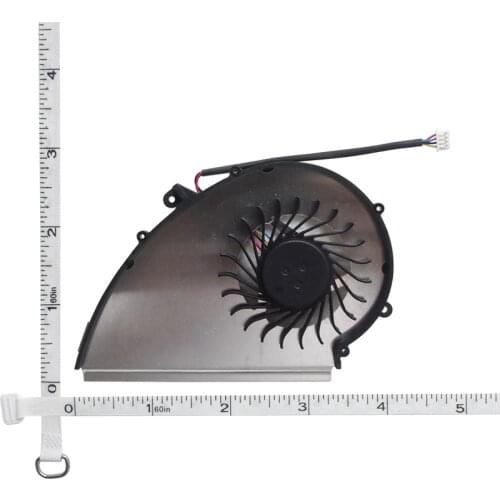 Laptop GPU 4 Pin Cooling Fan for MSI GE72VR GP72VR GP72MVR PAAD06015SL N372