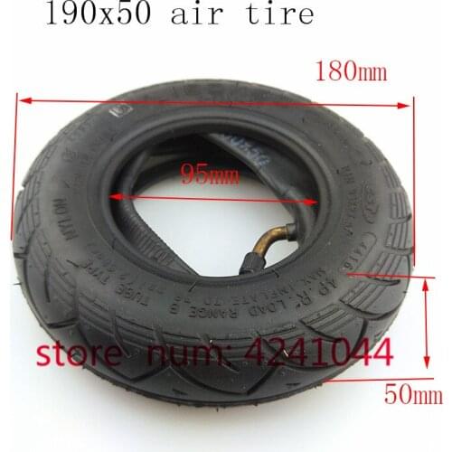 High-quality 1pcs 8 inch scooter tire 190X50 tyre and inner tube electric scooter dedicated tyres