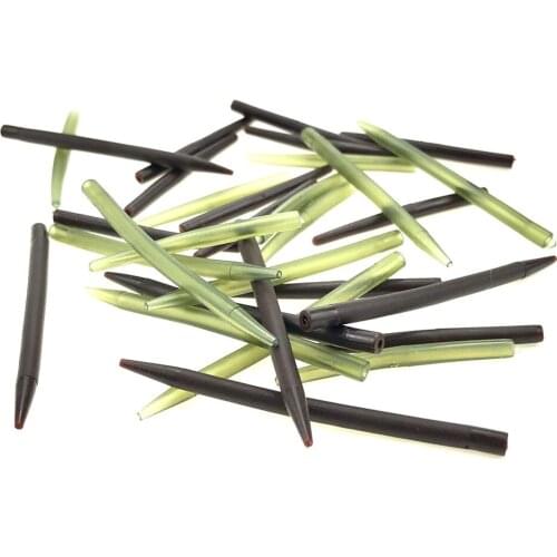 20pcs Carp Fishing Hook Link Chod Sleeve Rig Anti Tangle Sleeves Accessories Line Aligner Sleeves Hook Link For Carp Line