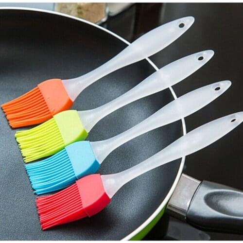 4pcs MIX color Silicone Baking Bakeware Bread Cook Pastry Oil Cream BBQ Tools Basting Brush