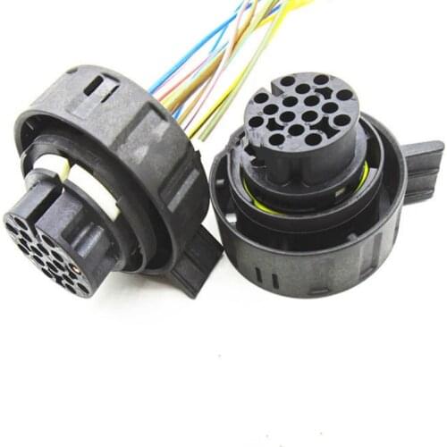 Car 6-speed automatic transmission wave box plug connector with wire For Audi A6L Q7 OEM 4L 0 973 716