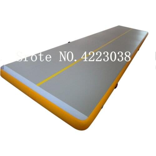 Free Shipping AirTrack 4*1*0.1m Inflatable Cheap Gymnastics Mattress Gym Tumble Air track Floor Tumbling Air Track For Sale