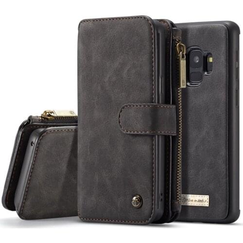 For Samsung S20+ Case Wallet Luxury Leather Flip Magnetic Case for Samsung Galaxy S8 S9 S10 E Note 9 10 Plus S20 Ultra Phone Bag