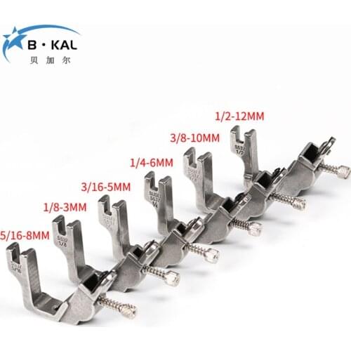 Industrial sewing machine parts since S537 pull elastic presser foot for elastic shirring feet A227