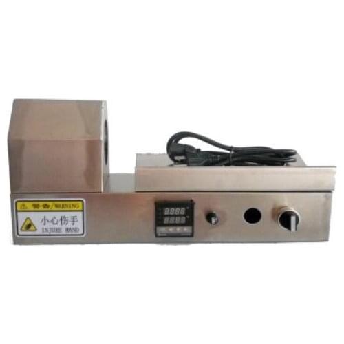 Bottle cap wrap machine,Wine bottle lids sleeve shrinking machine