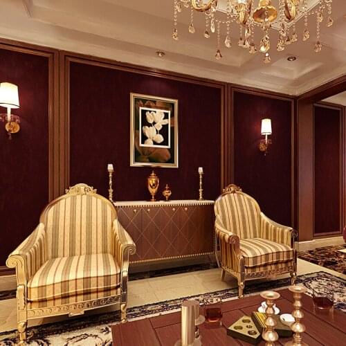 Beibehang papel de parede American mottled burgundy environmental wallpaper shop for living room backdrop bedroom Restaurant