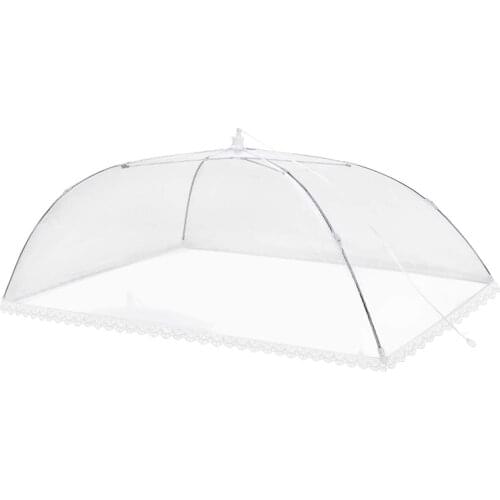 Food Cover Household Portable Folding Food Tent Protective Tools for Outdoor Camping Picnics Cooked Food Fruit