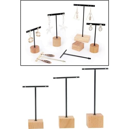 Earring Display Stand Show Rack Holder Jewelry Necklace Rack Organizer