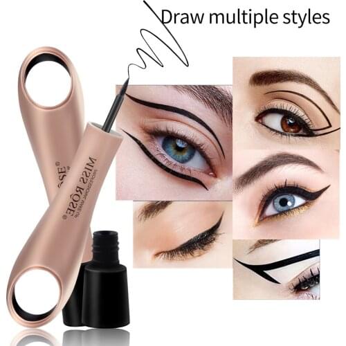 For Miss Rose Fine-head Anti-smudge Durable Not Easy To Discolor Waterproof Long-lasng Any Skin Quick-drying Eyeliner Makeup Pen