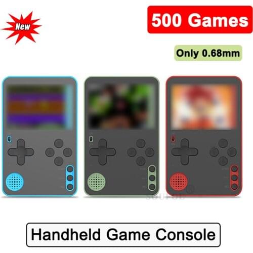 Portable Handheld Game Console Built-in 500 Classic 8 Bit Games Retro Video Gaming Console 2.4 Inch Screen Dropshipping