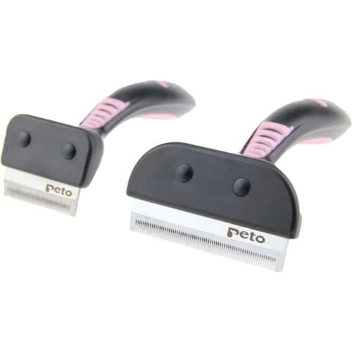 Pet Hair Deshedding Comb Pet Dog Cat Brush Grooming Tool Hair Removal Comb For Dogs Cats Furmins