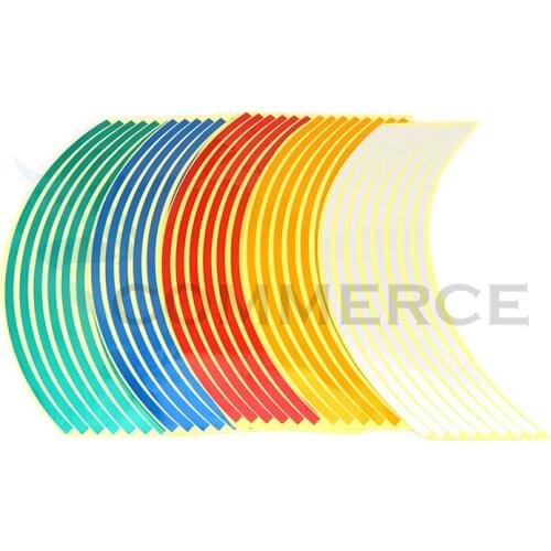 Universal waterproof motorcycle rim reflective sticker car decal suitable for Suzuki SV650 SV650 SFV650 TL1000 sticker