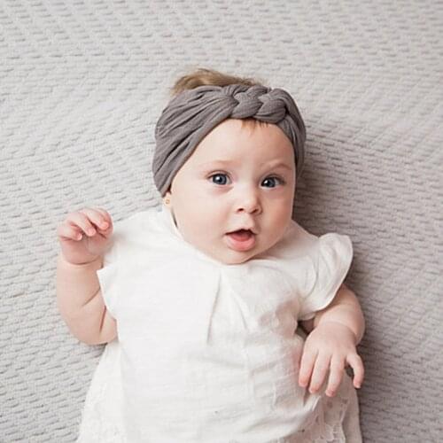 Hot Selling Girls Head Hair Bands 2019 New Fashion Cross Children Weave Twist Headband Baby Hair Accessories Fast Shipping