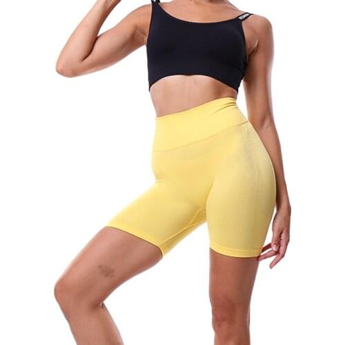 Women Sport Shorts Yoga Clothing Gym High Waist Push Up for Ladies Shorts Leggings Fitness Hip Lift Tight Sportswear