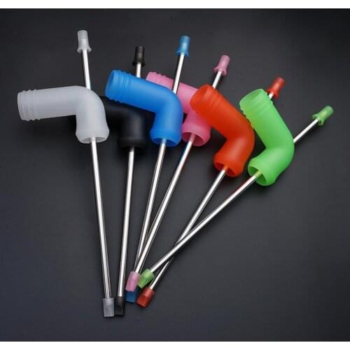 1PC Beer Snorkel Beer Bong Funnel Hens House Entertainment Party Slammer Double Beer Drink Snorkel Festivals Bar Drinking Tools