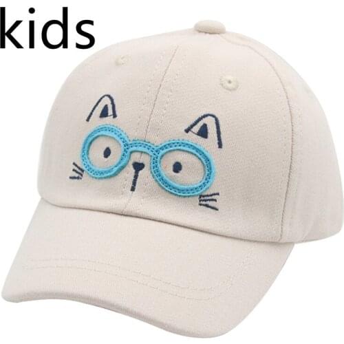 Baseball caps kids boys girls solid cute cartoon adjustable 45cm 50cm kids hats green pink casual panamas outdoor children hats
