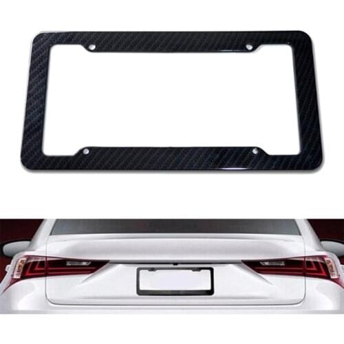 License Plate Frame Holder License Plate Holder Trademark European North American License Plate Holder Carbon