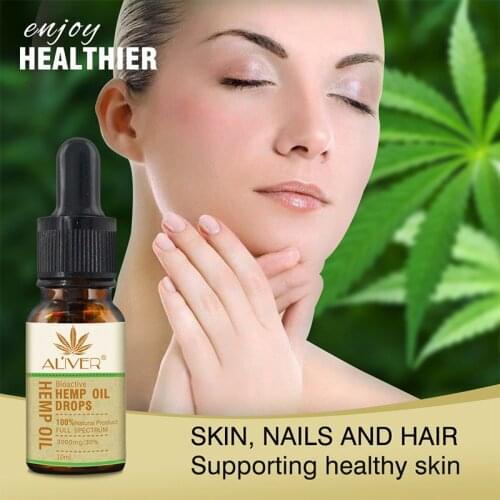Essential Oil Hemp Seed Relieve Stress Pain Easy Sleep Body Care Relax Soothing SK88