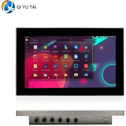 IP69K computer 15.6 inch high precision capacitive touch stainless steel panel pc