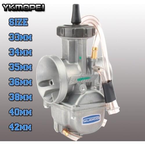 Motorcycle PWK Carburetor 33 34 35 36 38 40 42mm Racing Carb Universal 2T 4T engine Dirt Bike Motocross Scooter ATV Quad